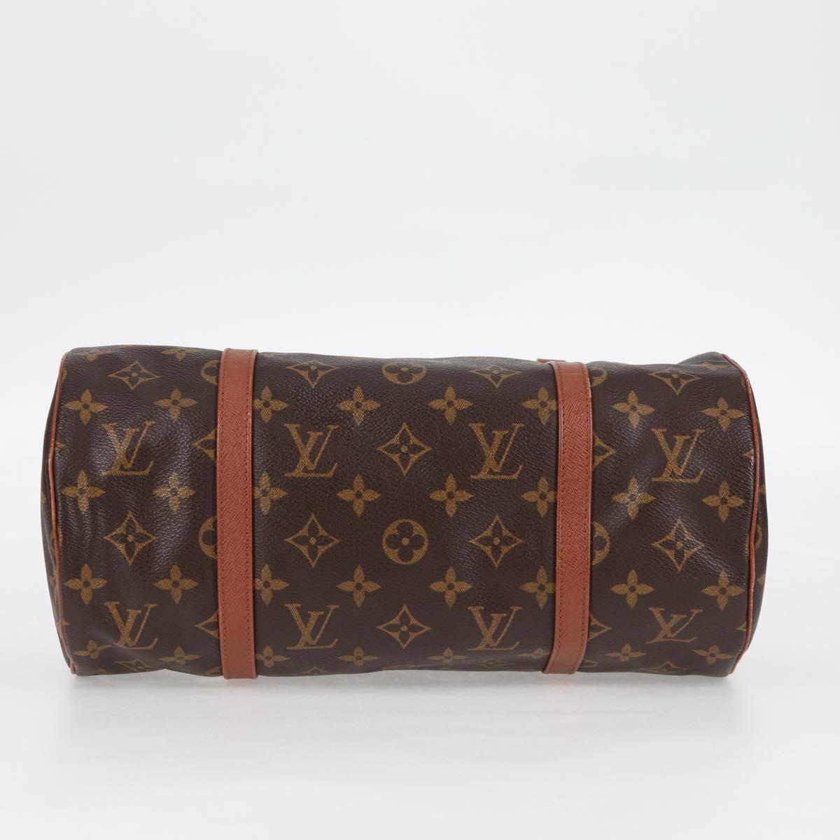 LOUIS VUITTON Monogram Papillon 30 Hand Bag M51385 LV Auth 122582V