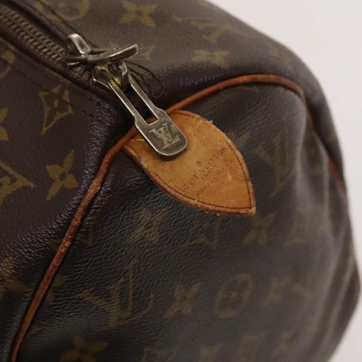 LOUIS VUITTON Monogram Keepall 45 Boston Bag M41428 LV Auth 122587