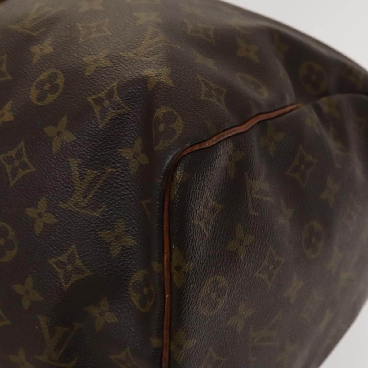LOUIS VUITTON Monogram Keepall 50 Boston Bag M41426 LV Auth 122589
