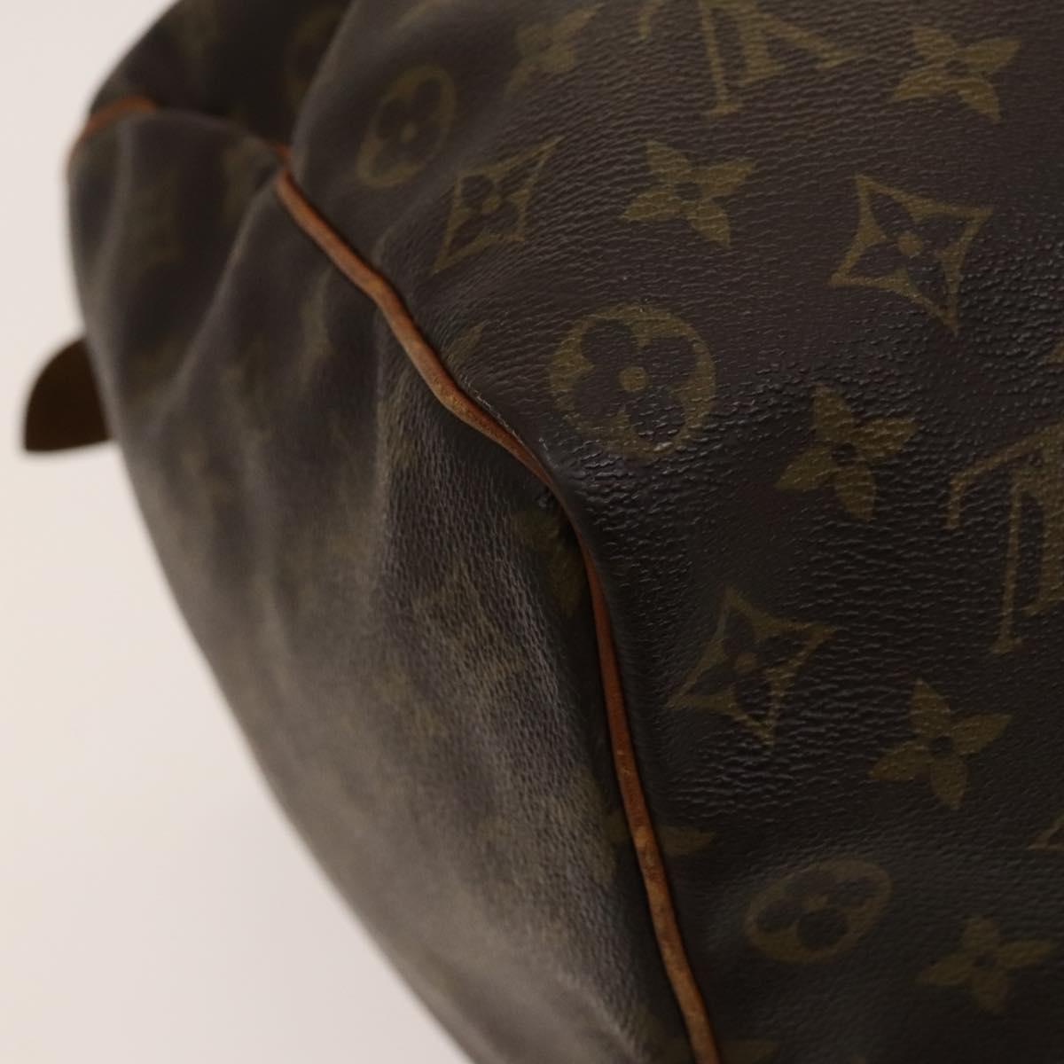 LOUIS VUITTON Monogram Keepall 50 Boston Bag M41426 LV Auth 122589