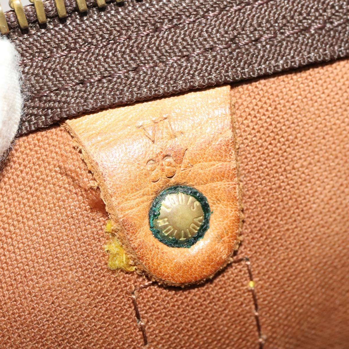 LOUIS VUITTON Monogram Keepall 50 Boston Bag M41426 LV Auth 122589