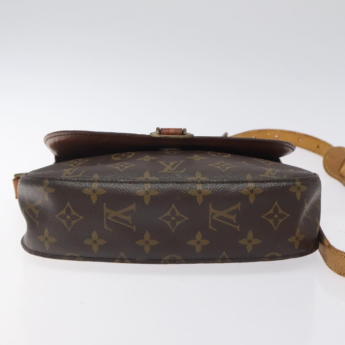 LOUIS VUITTON Monogram Monogram Saint Cloud GM Shoulder Bag M51242 Auth 122628