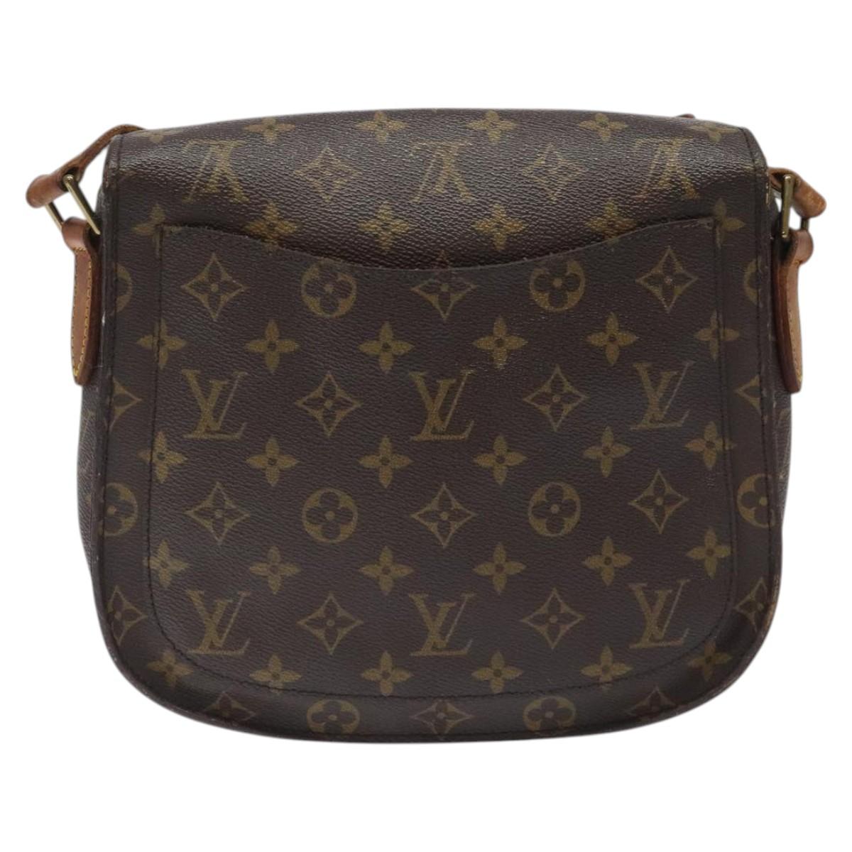 LOUIS VUITTON Monogram Monogram Saint Cloud GM Shoulder Bag M51242 Auth 122653