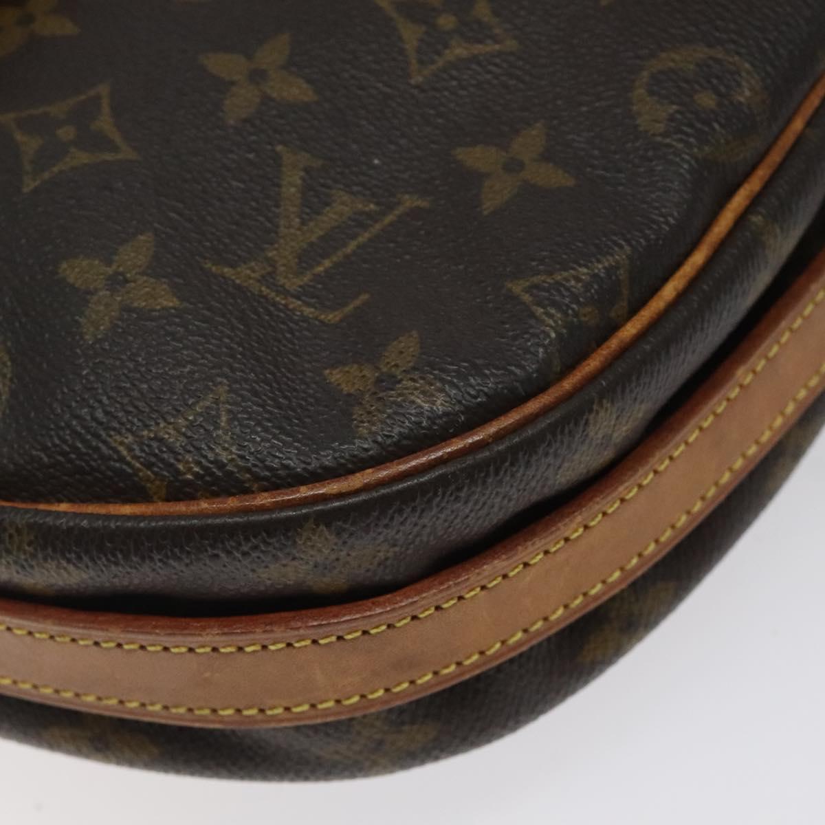LOUIS VUITTON Monogram Jeune Fille MM Shoulder Bag M51226 LV Auth 122702