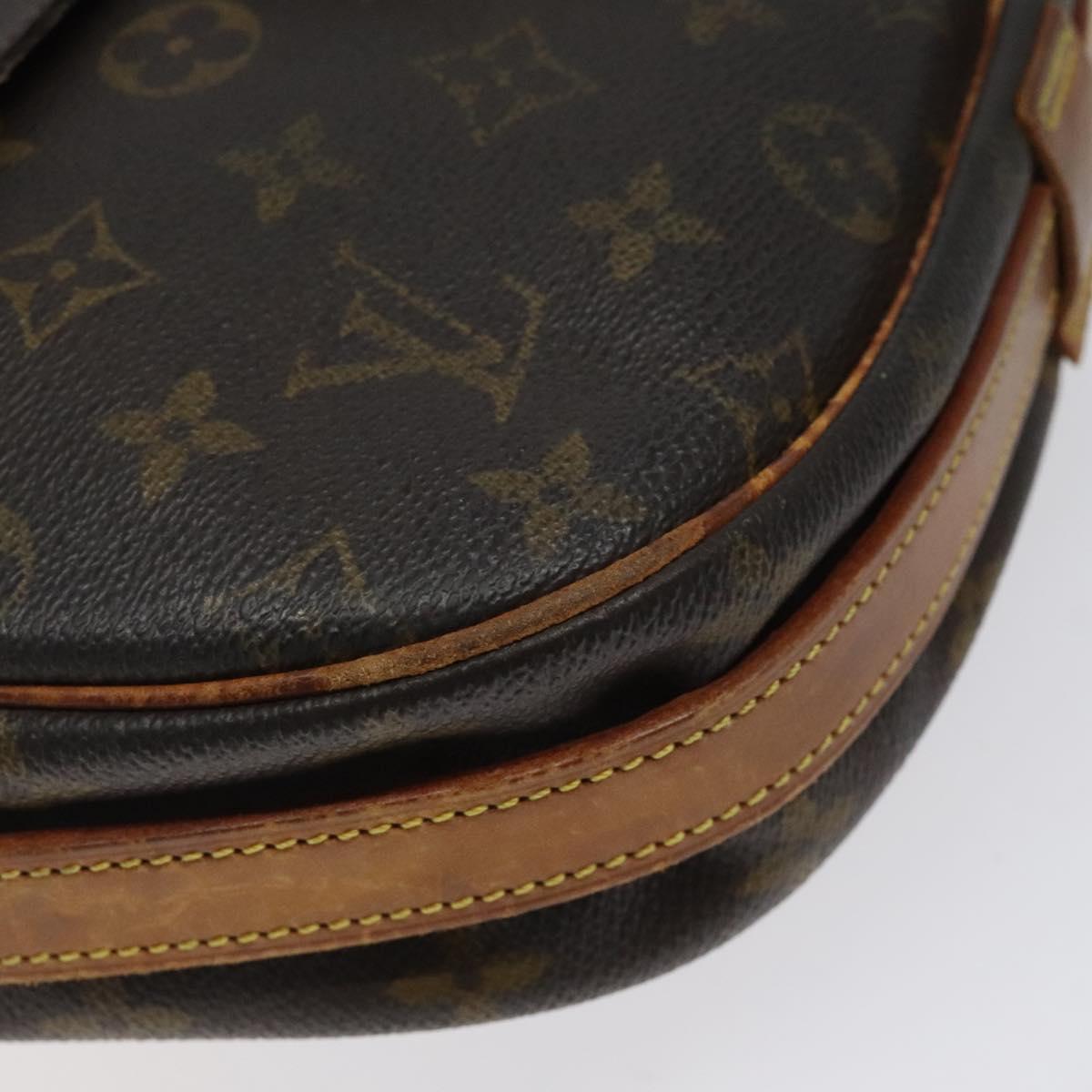 LOUIS VUITTON Monogram Jeune Fille MM Shoulder Bag M51226 LV Auth 122702