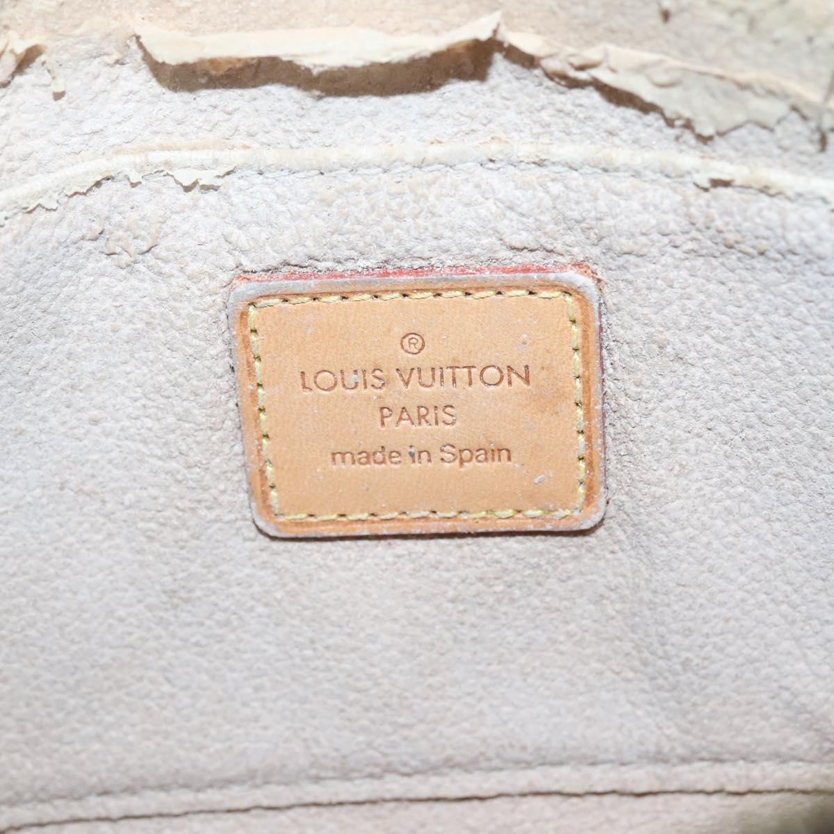 LOUIS VUITTON Monogram Pochette Cosmetic PM Cosmetic Pouch M47515 LV Auth 122717