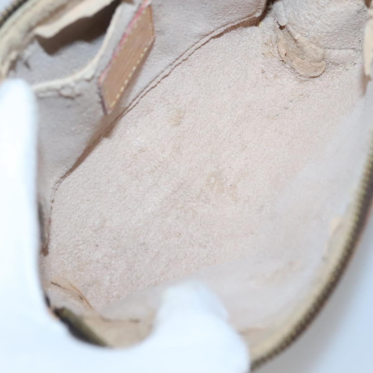 LOUIS VUITTON Monogram Pochette Cosmetic PM Cosmetic Pouch M47515 LV Auth 122717