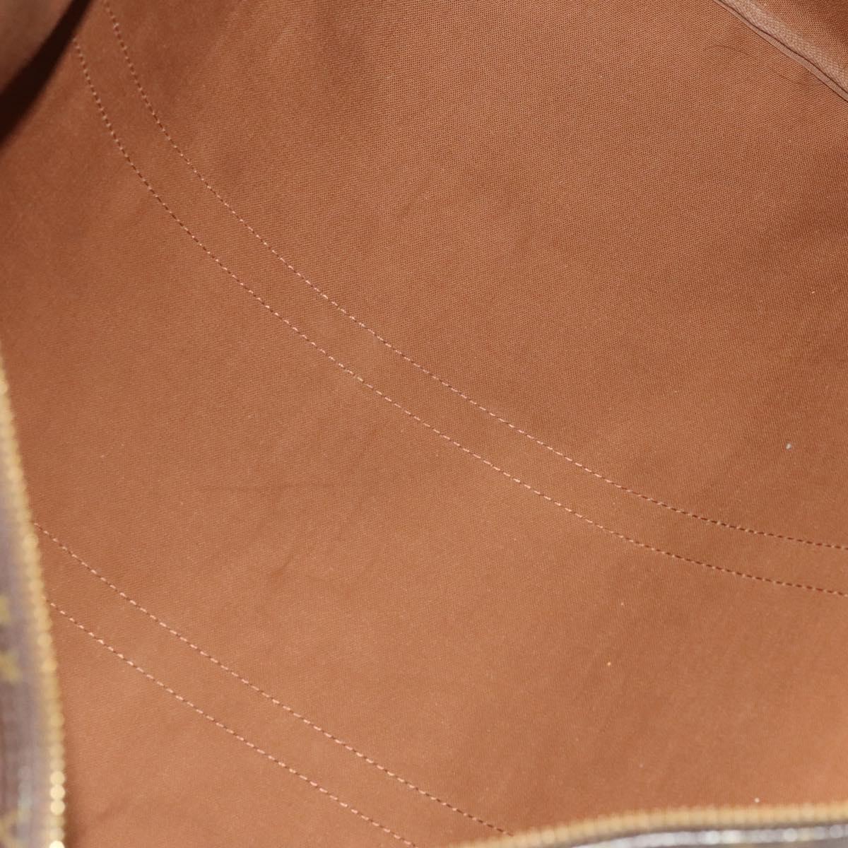 LOUIS VUITTON Monogram Keepall 55 Boston Bag M41424 LV Auth 122735