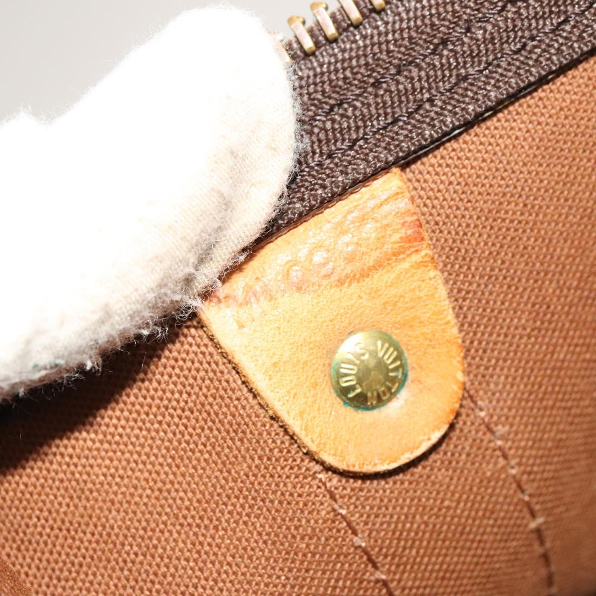 LOUIS VUITTON Monogram Keepall 55 Boston Bag M41424 LV Auth 122735