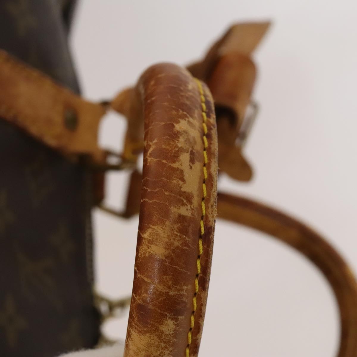 LOUIS VUITTON Monogram Keepall 55 Boston Bag M41424 LV Auth 122735