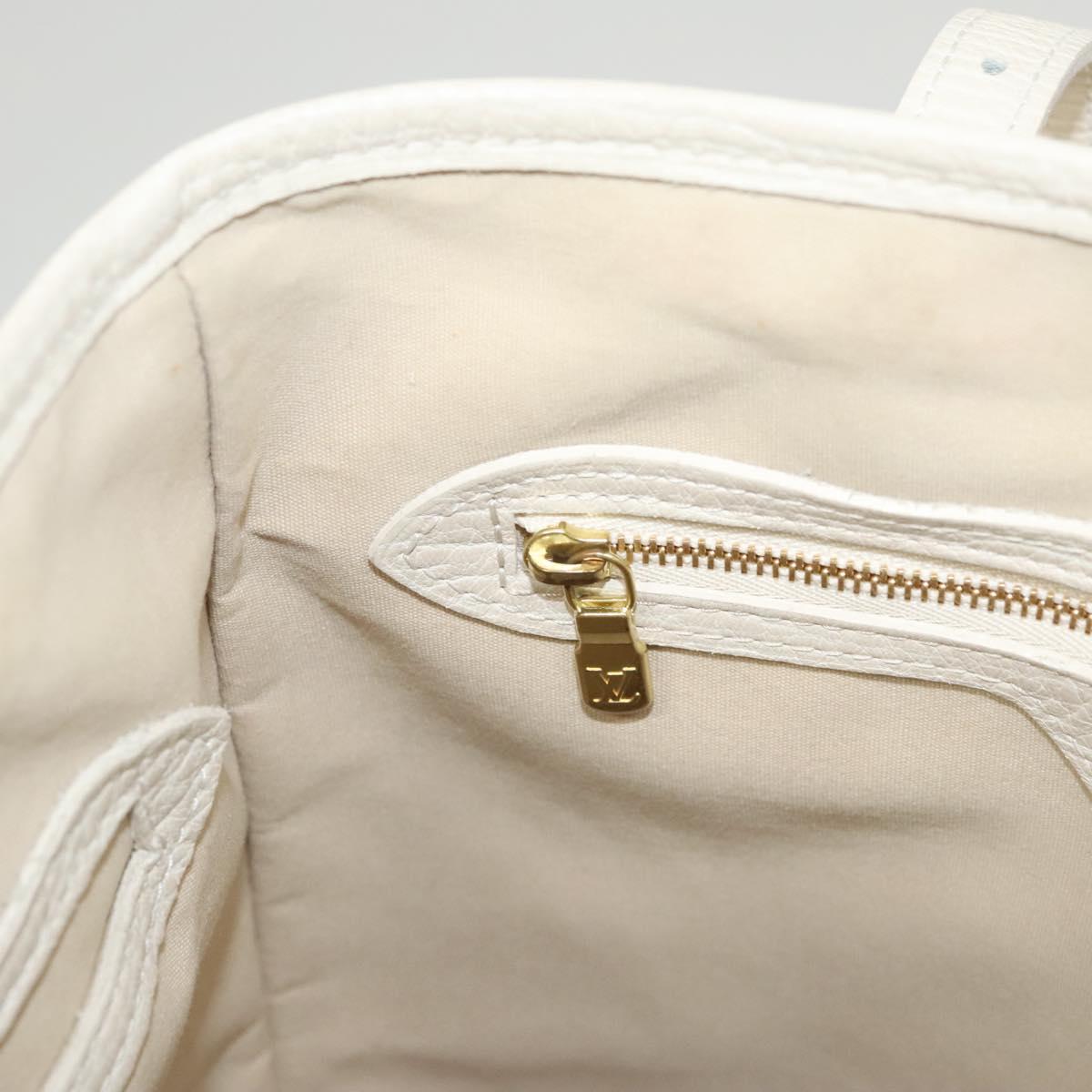 LOUIS VUITTON Monogram Mini Lin Bucket PM Shoulder Bag Dunne M95316 Auth 122741