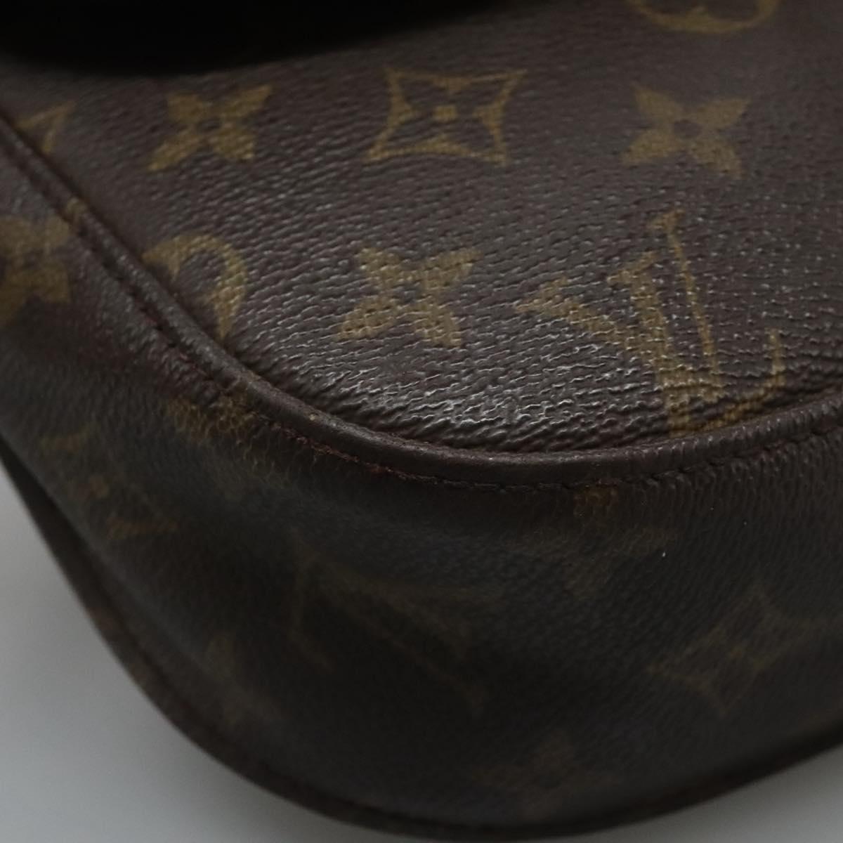 LOUIS VUITTON Monogram Saint Cloud GM Shoulder Bag M51242 LV Auth 122752