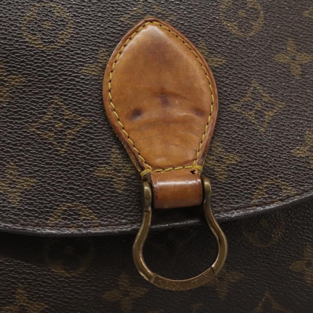 LOUIS VUITTON Monogram Saint Cloud GM Shoulder Bag M51242 LV Auth 122752