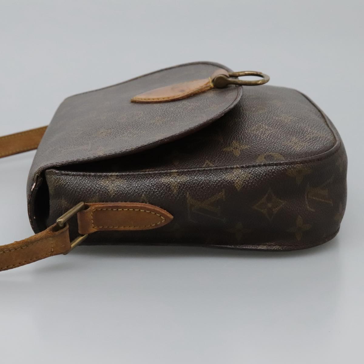 LOUIS VUITTON Monogram Saint Cloud GM Shoulder Bag M51242 LV Auth 122752