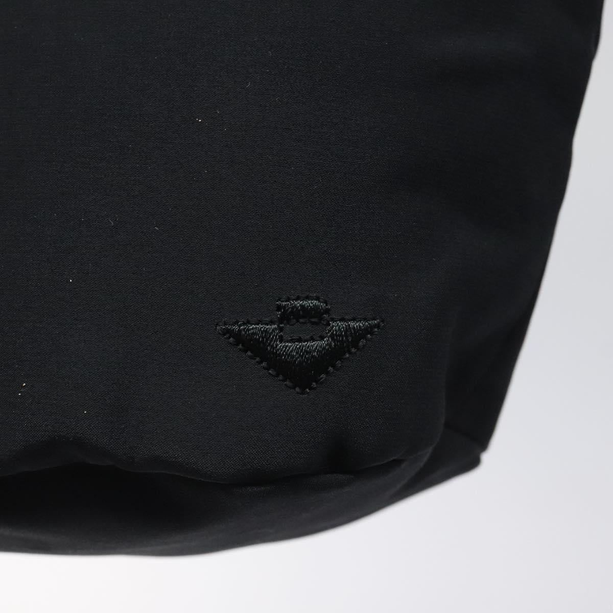 BOTTEGA VENETA Hand Bag Nylon Black Clear Auth 122777