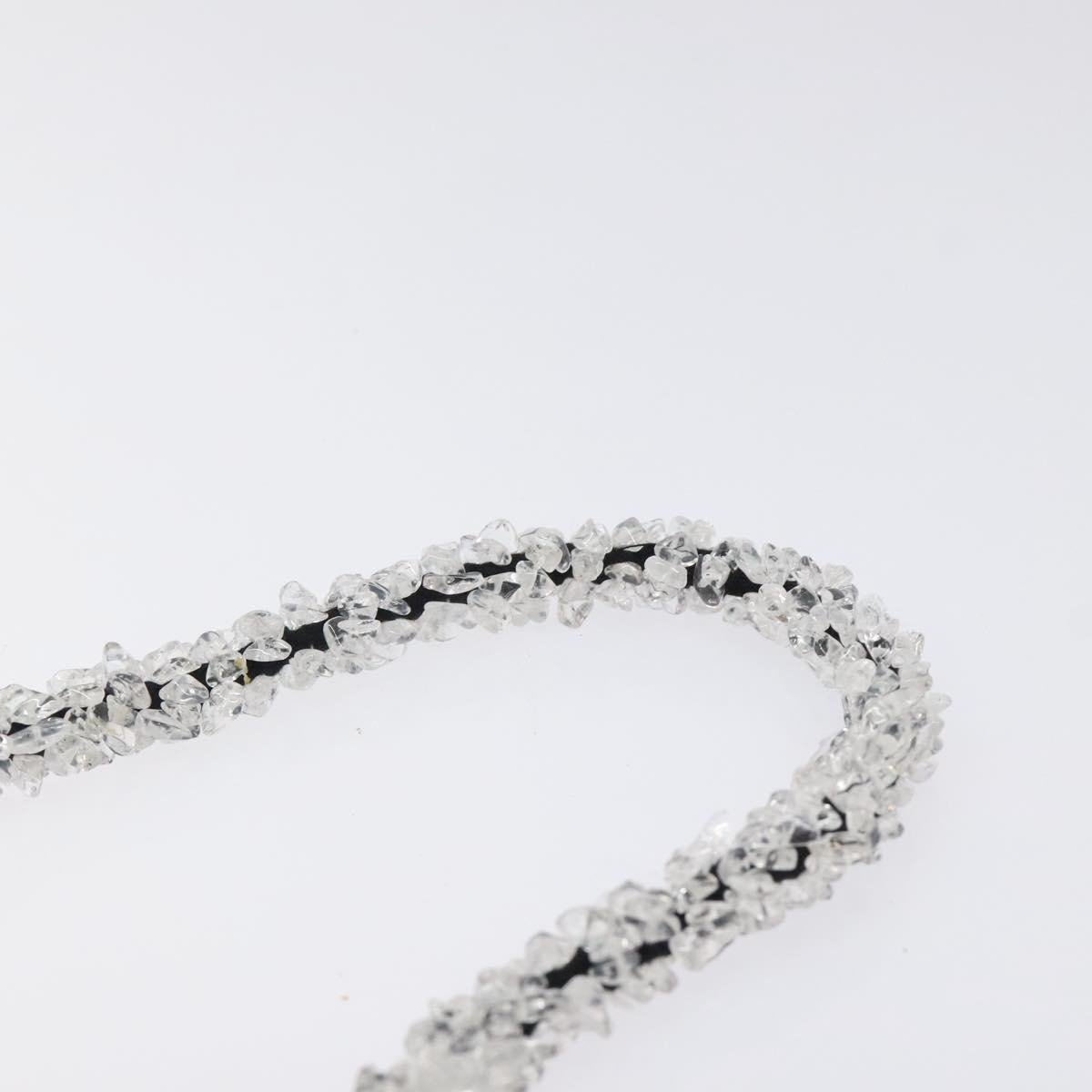 BOTTEGA VENETA Hand Bag Nylon Black Clear Auth 122777