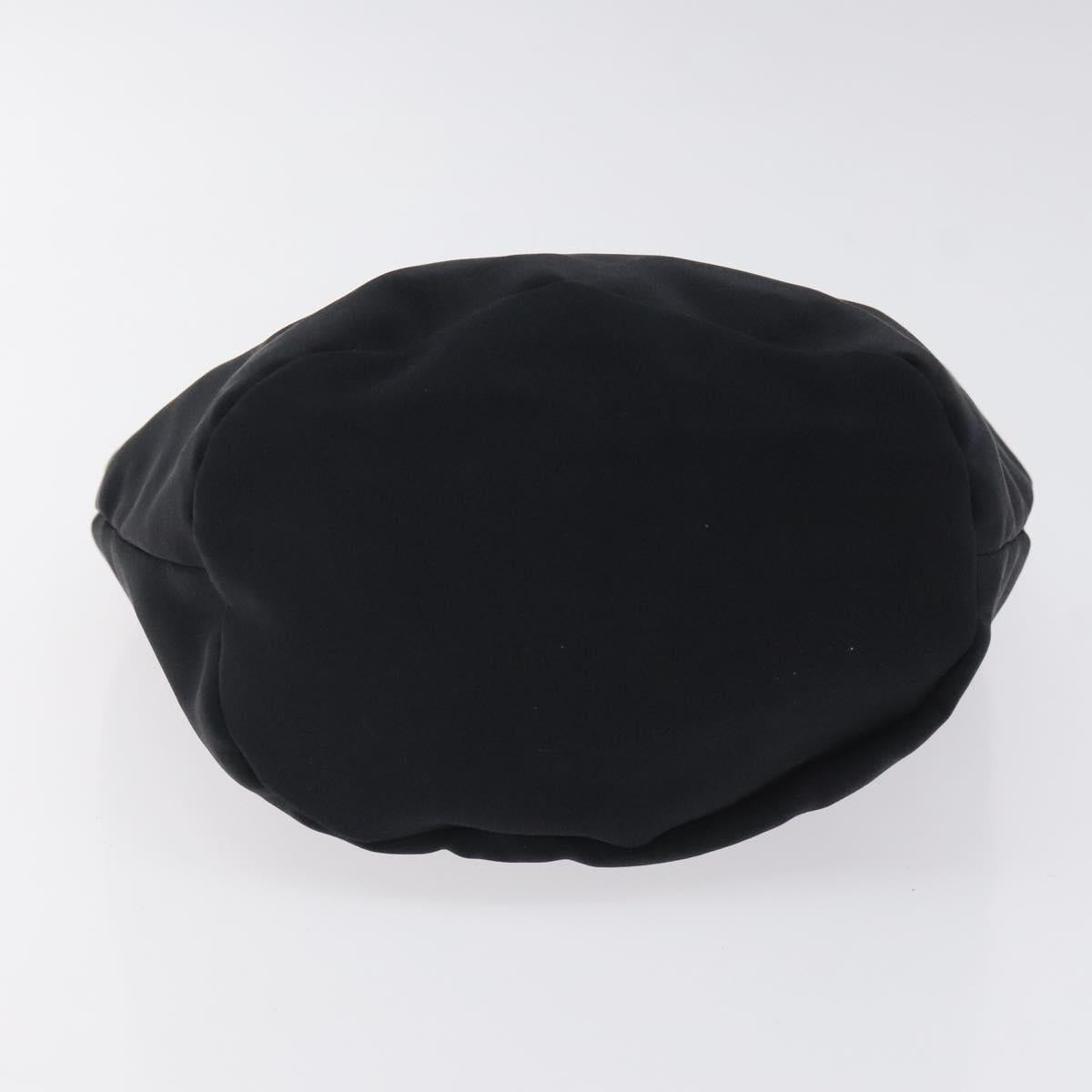 BOTTEGA VENETA Hand Bag Nylon Black Clear Auth 122777