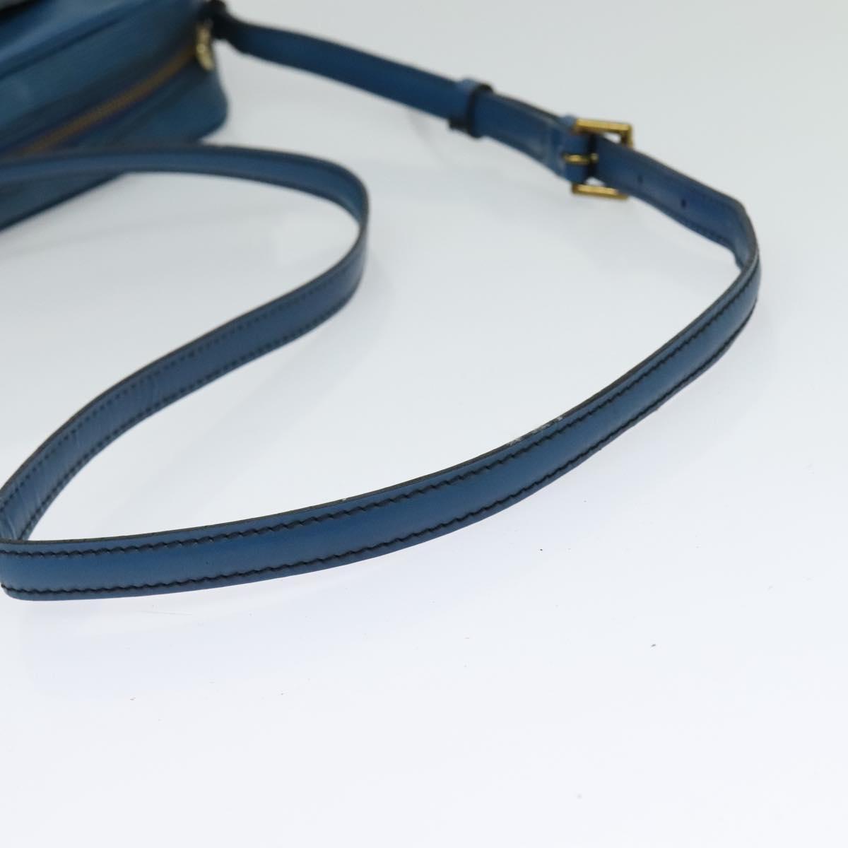 LOUIS VUITTON Epi Trocadero 23 Shoulder Bag Blue M52305 LV Auth 122787
