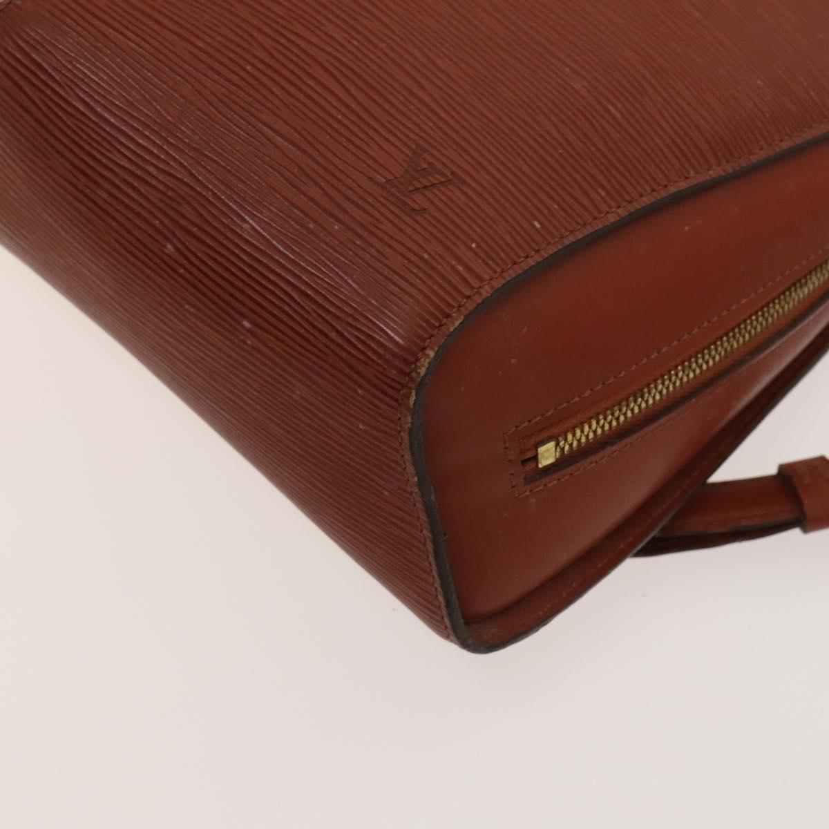 LOUIS VUITTON Epi Mabillon Backpack Brown M52233 LV Auth 122788