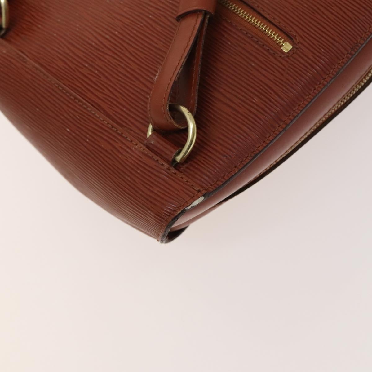 LOUIS VUITTON Epi Mabillon Backpack Brown M52233 LV Auth 122788