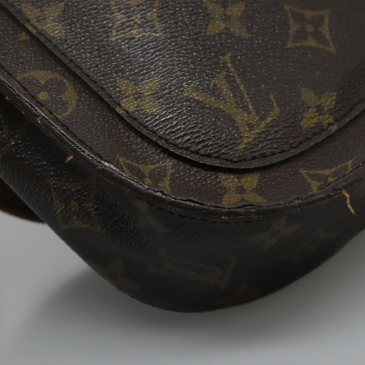 LOUIS VUITTON Monogram Saint Cloud GM Shoulder Bag M51242 LV Auth 122795