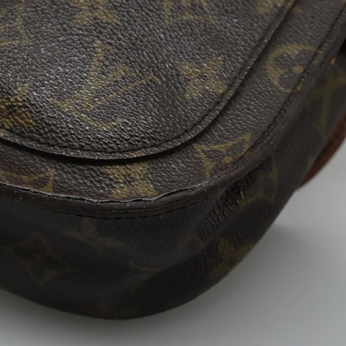 LOUIS VUITTON Monogram Saint Cloud GM Shoulder Bag M51242 LV Auth 122795