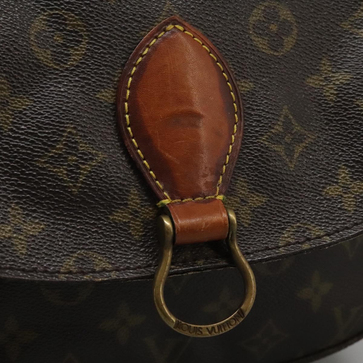 LOUIS VUITTON Monogram Saint Cloud GM Shoulder Bag M51242 LV Auth 122795