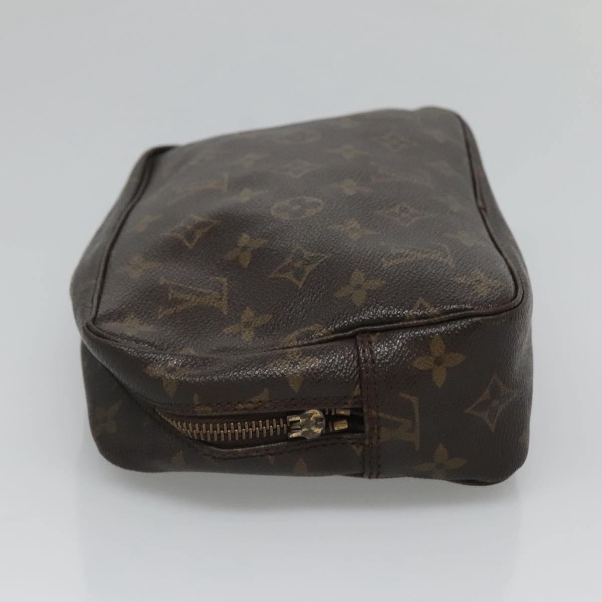 LOUIS VUITTON Monogram Trousse Toilette 23 Clutch Bag M47524 LV Auth 122797