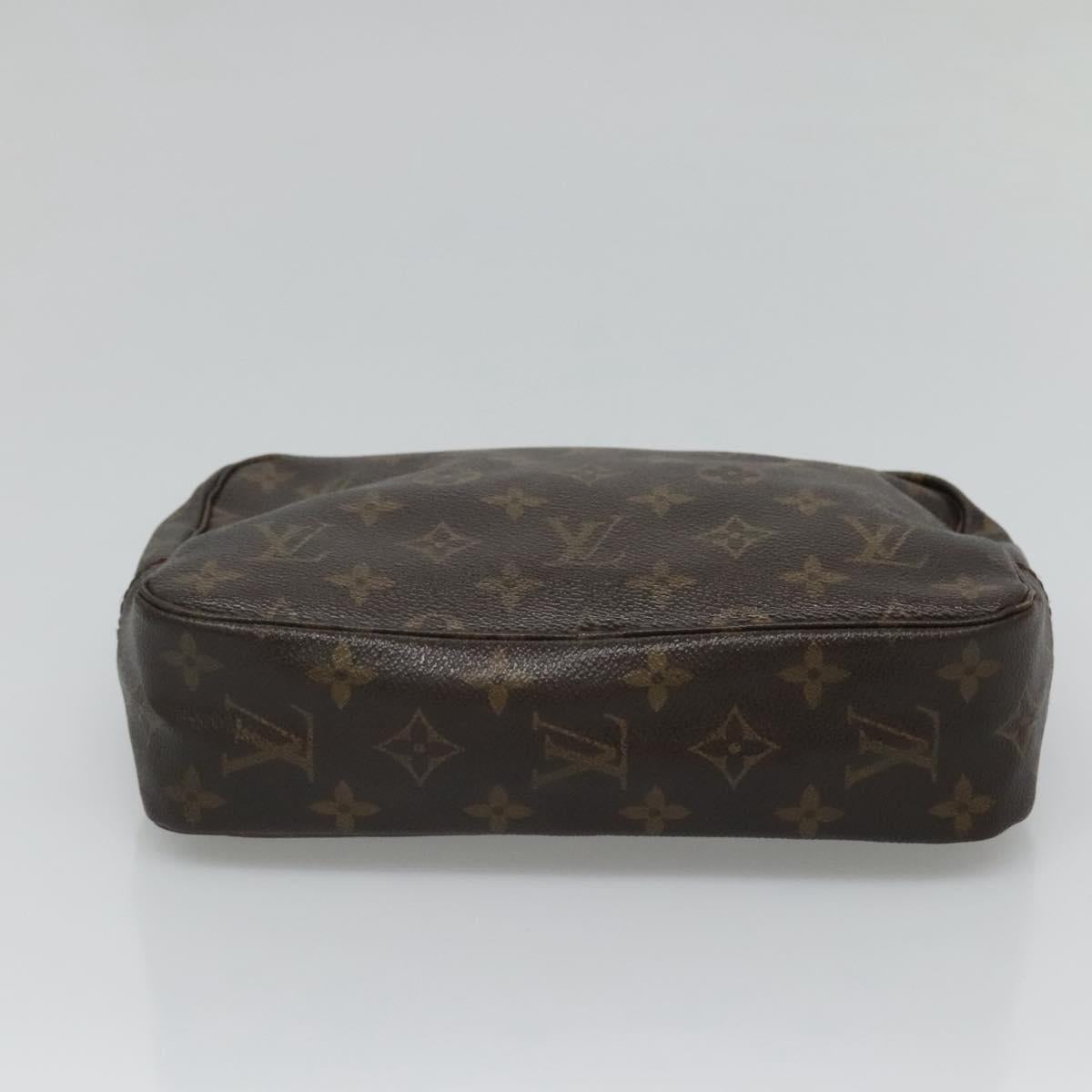 LOUIS VUITTON Monogram Trousse Toilette 23 Clutch Bag M47524 LV Auth 122797