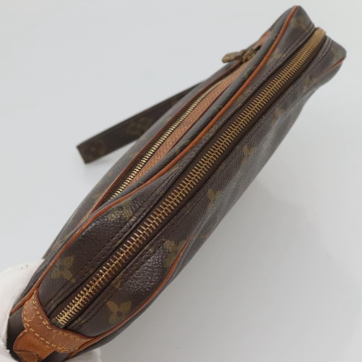 LOUIS VUITTON Monogram Marly Dragonne GM Clutch Bag M51825 LV Auth 122800