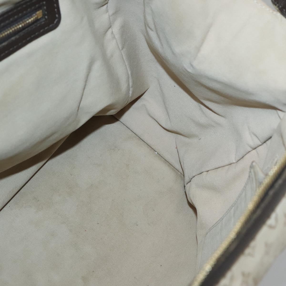 LOUIS VUITTON Monogram Mini Josephine GM Hand Bag Khaki M92310 LV Auth 122829