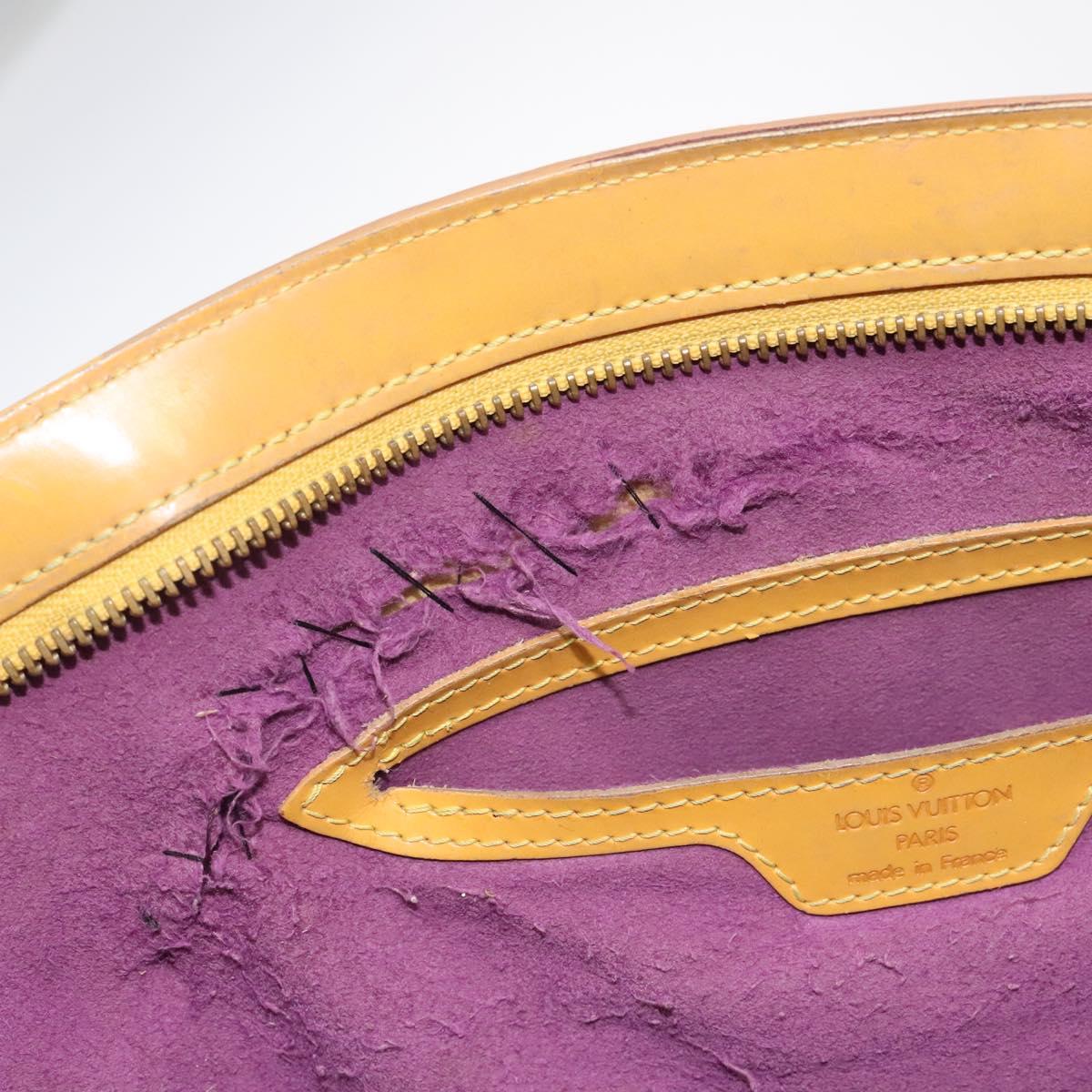 LOUIS VUITTON Epi Saint Jacques Hand Bag Yellow M52279 LV Auth 122838