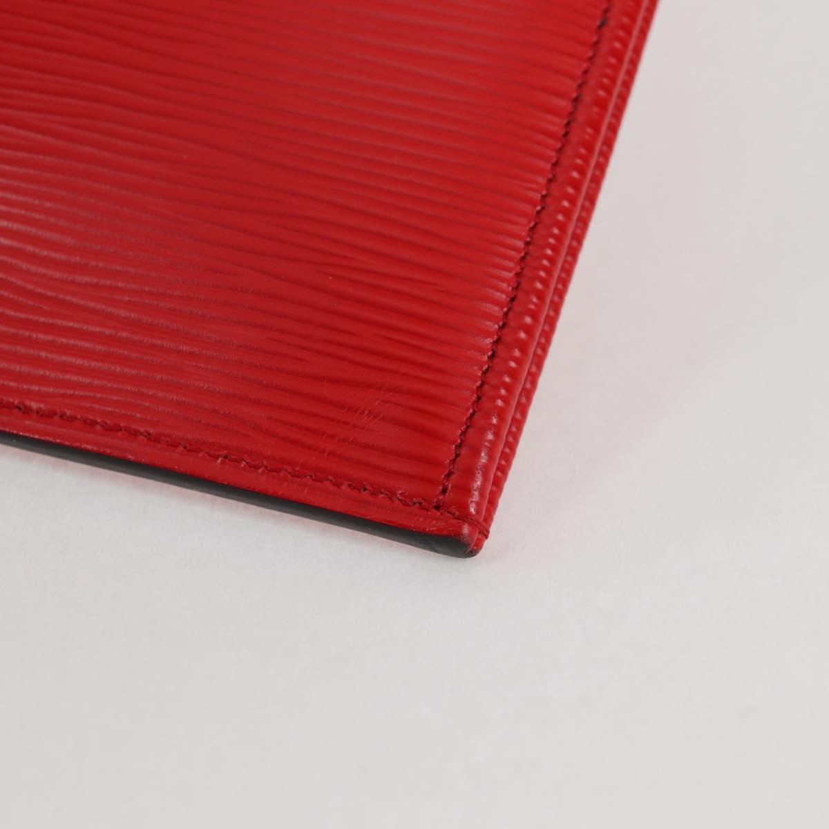 LOUIS VUITTON Epi Supreme Pochette Jules GM Bag Red White M67722 Auth 122842SM