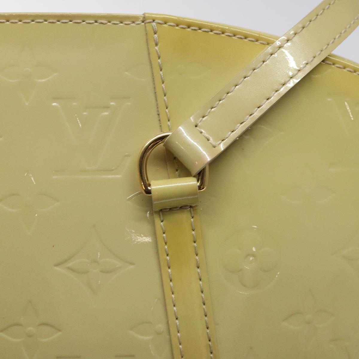 LOUIS VUITTON Monogram Vernis Avalon MM Tote Bag Broncorail M91743 Auth 122863