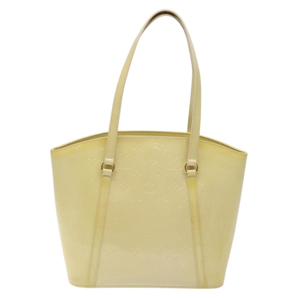 LOUIS VUITTON Monogram Vernis Avalon MM Tote Bag Broncorail M91743 Auth 122863