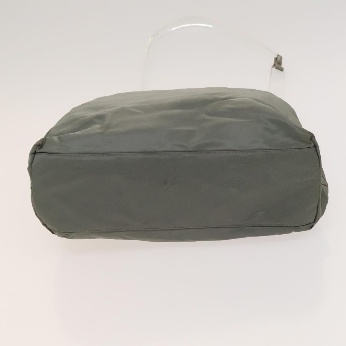 PRADA Shoulder Bag Nylon 2Set Black Green Auth 122870