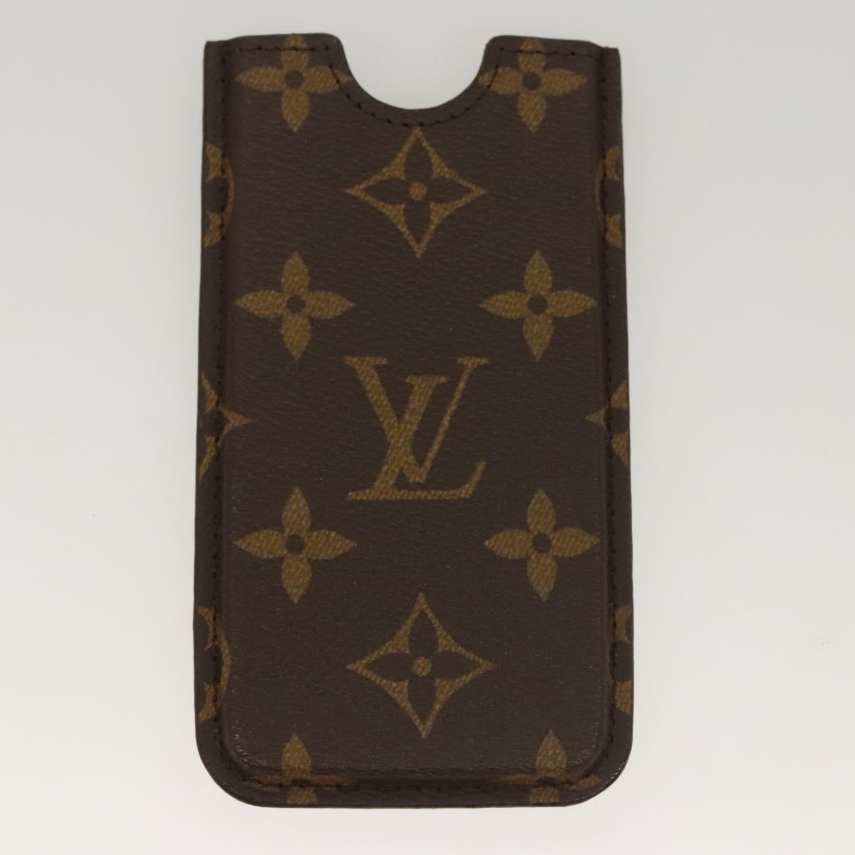 LOUIS VUITTON Damier Ebene Monogram Damier Azur iPhone Case 3 Set LV Auth 122874