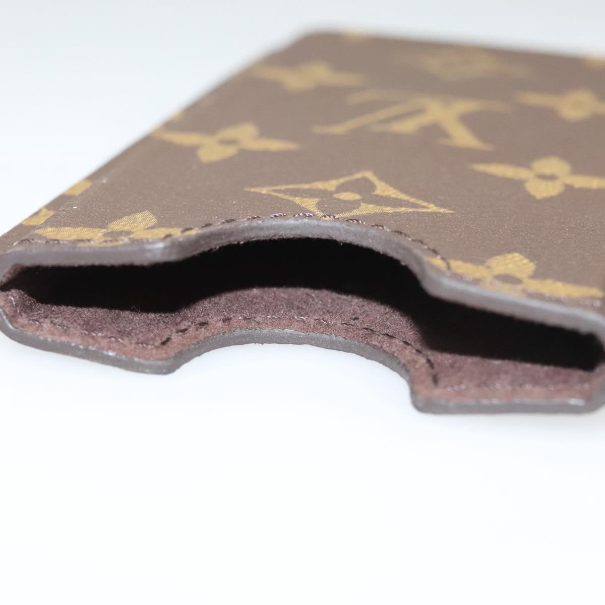 LOUIS VUITTON Damier Ebene Monogram Damier Azur iPhone Case 3 Set LV Auth 122874