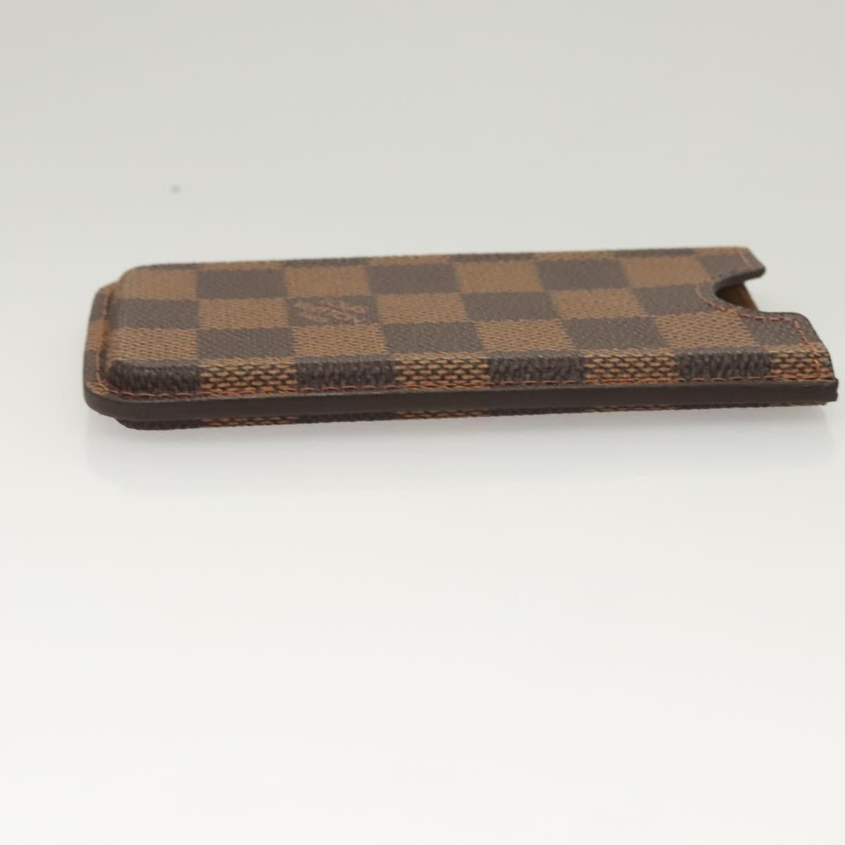 LOUIS VUITTON Damier Ebene Monogram Damier Azur iPhone Case 3 Set LV Auth 122874