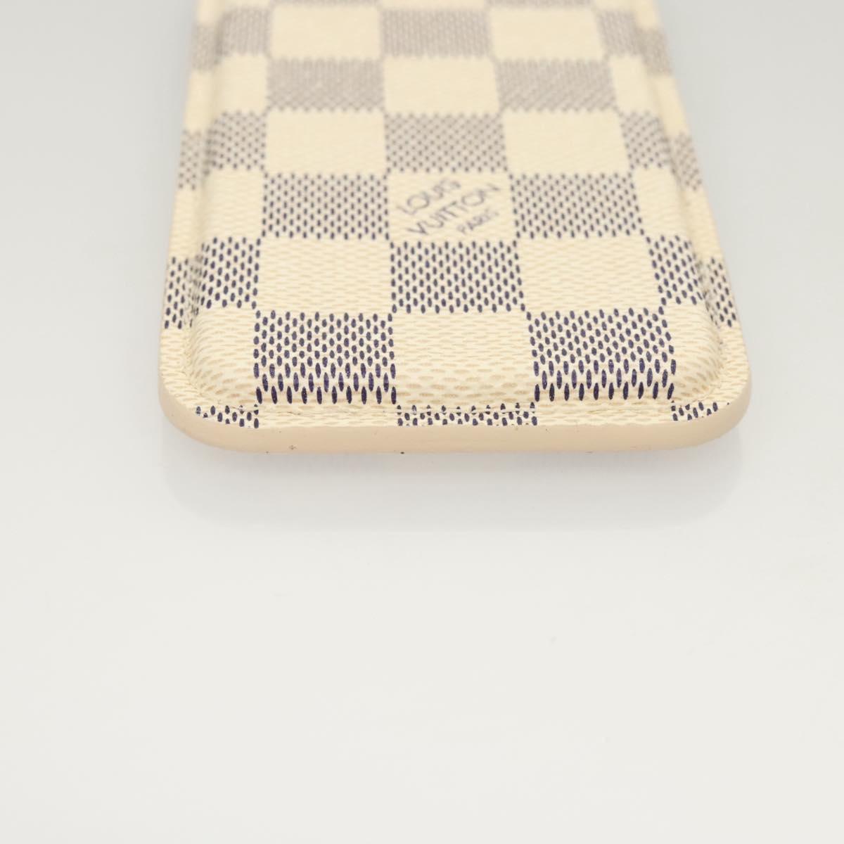 LOUIS VUITTON Damier Ebene Monogram Damier Azur iPhone Case 3Set LV Auth 122874