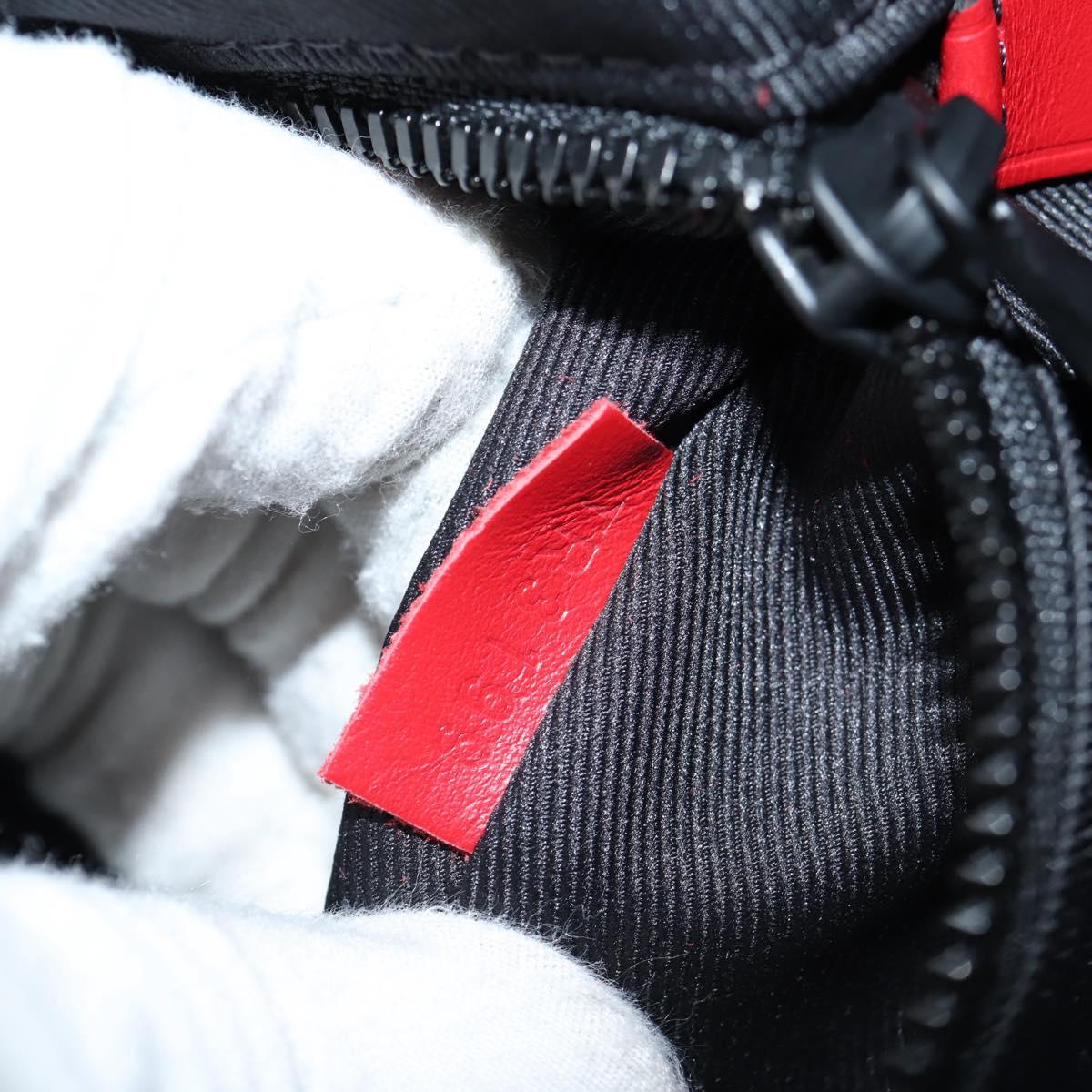 LOUIS VUITTON Epi Christopher PM Backpack Tricolor Blue Red M55565 Auth 122883M