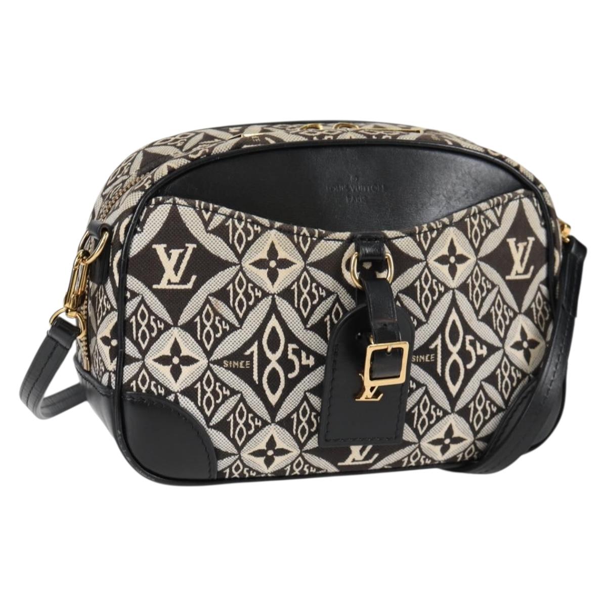 LOUIS VUITTON Monogram Jaguar Deauville MINI Shoulder Bag M57205 LV Auth 122889A