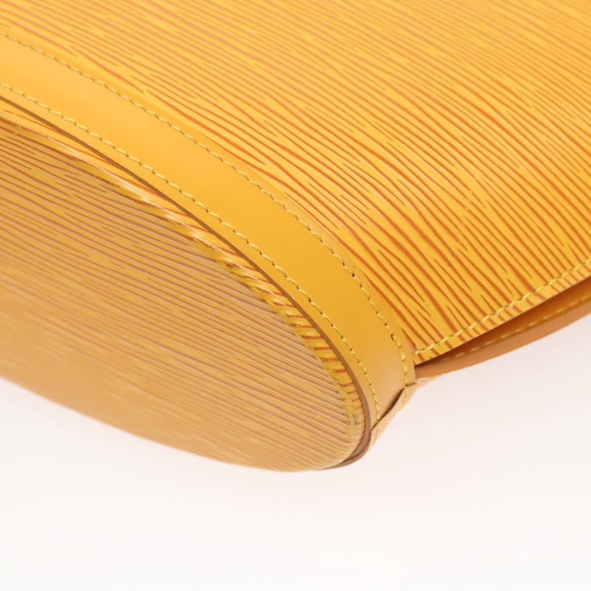 LOUIS VUITTON Epi Saint Jacques Poignees Long Bag Yellow M52339 LV Auth 122938
