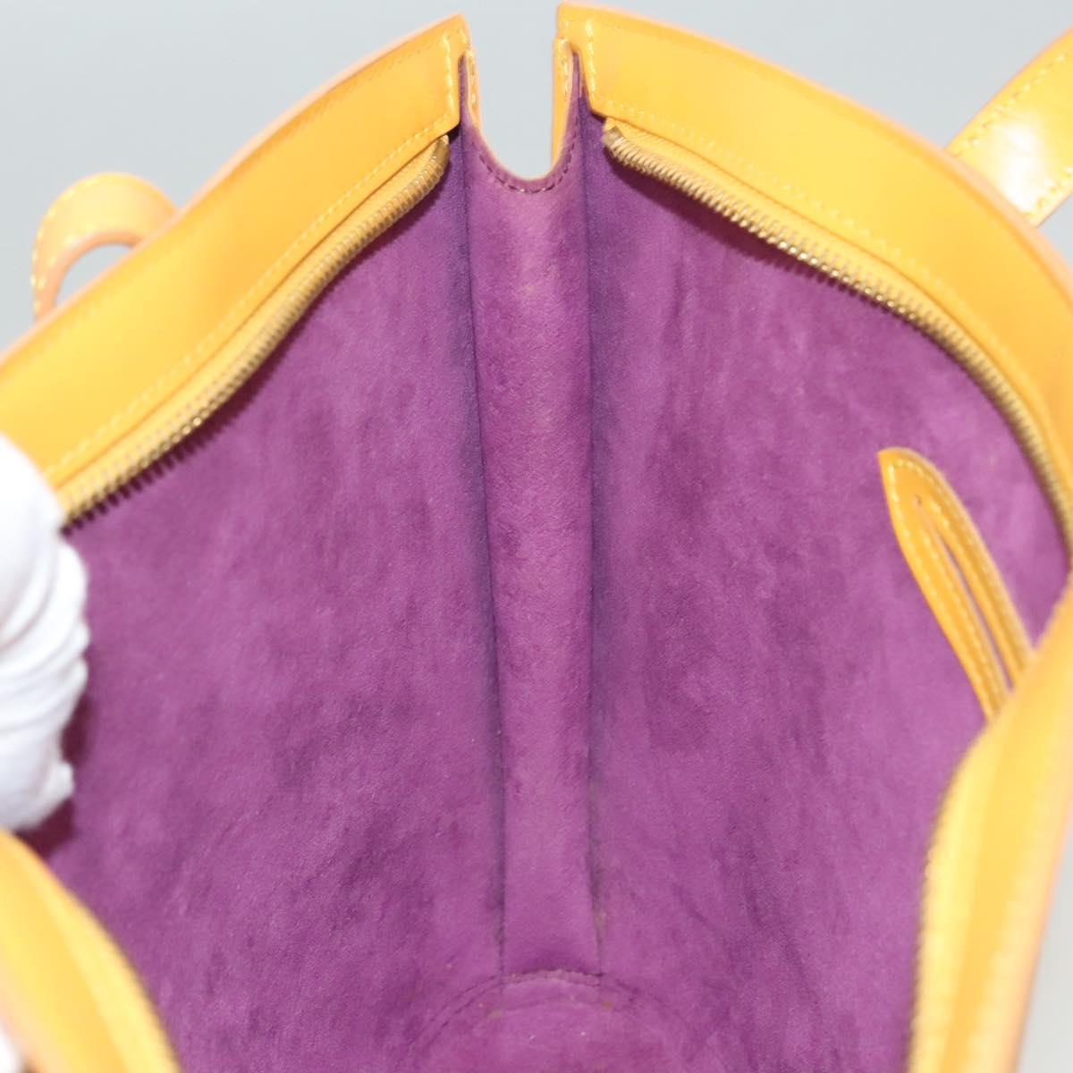 LOUIS VUITTON Epi Saint Jacques Poignees Long Bag Yellow M52339 LV Auth 122938