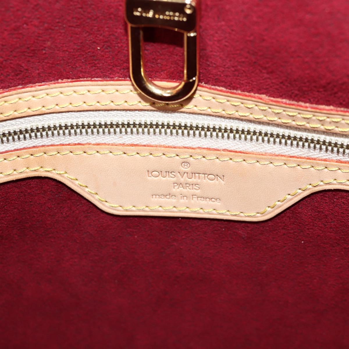 LOUIS VUITTON Monogram Multicolor Aurelia MM Tote Bag White M40094 Auth 122956AM