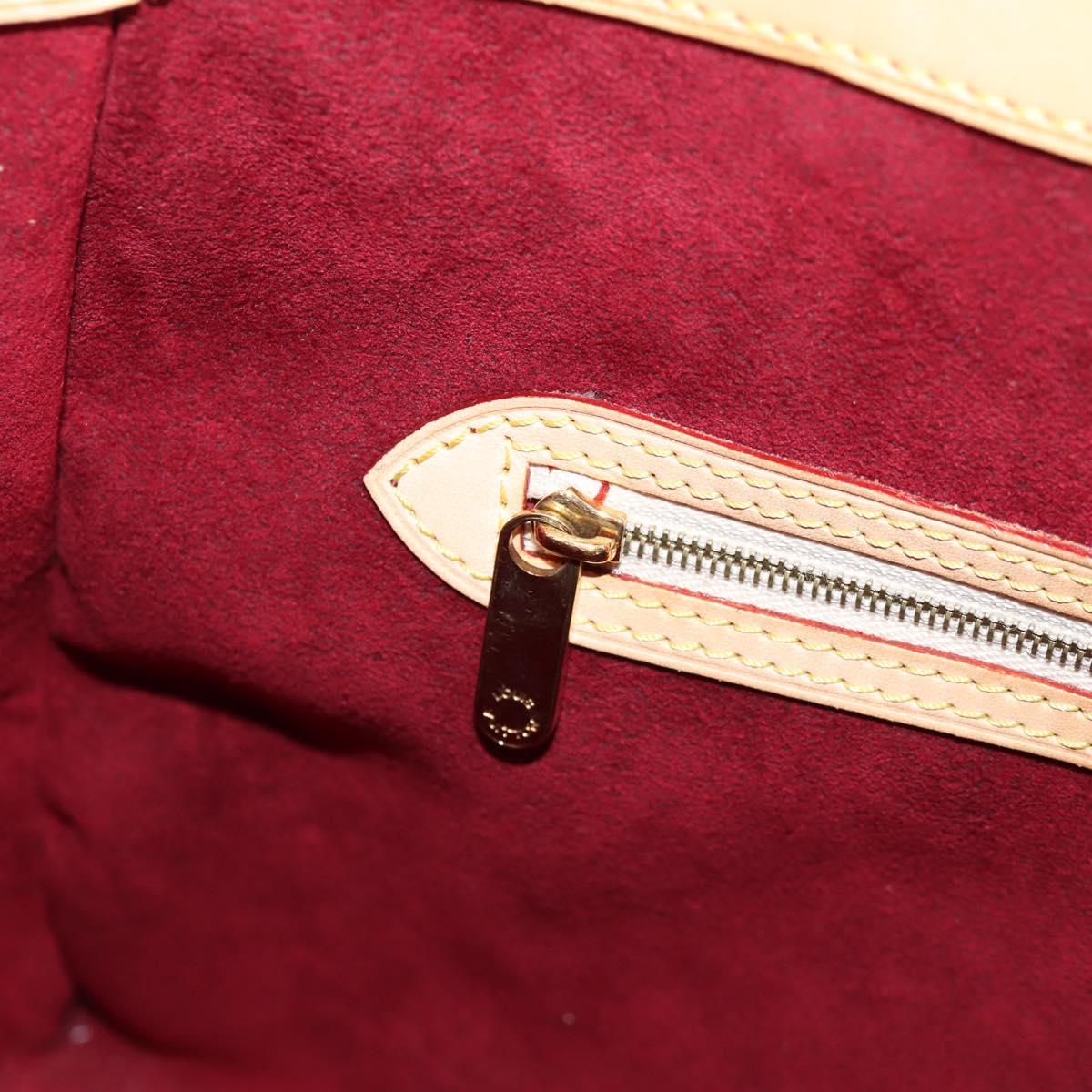 LOUIS VUITTON Monogram Multicolor Aurelia MM Tote Bag White M40094 Auth 122956AM