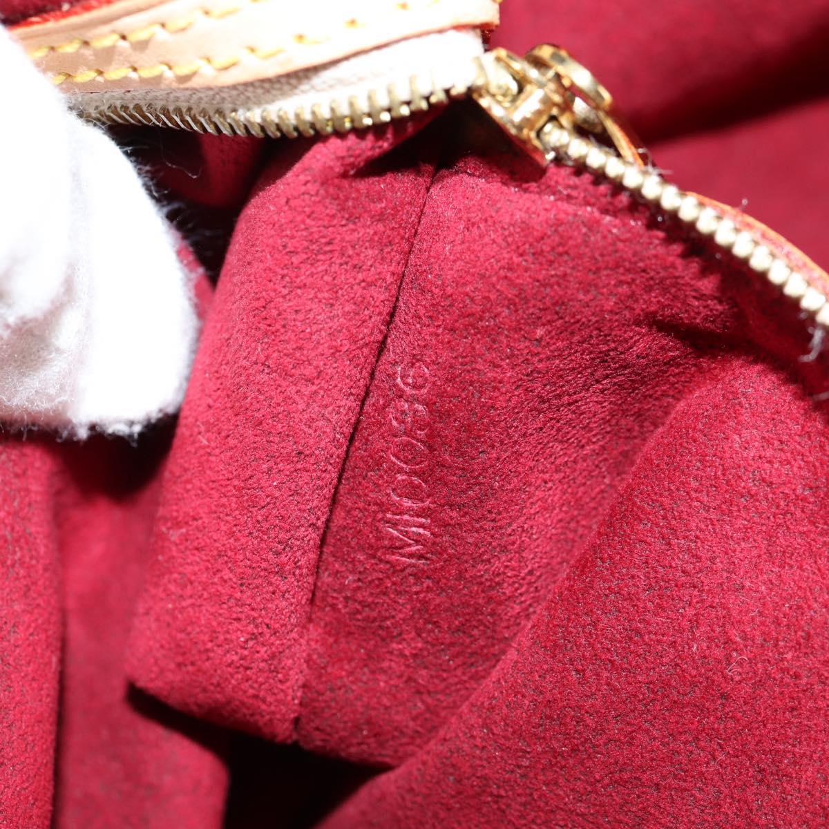 LOUIS VUITTON Monogram Multicolor Aurelia MM Tote Bag White M40094 Auth 122956AM