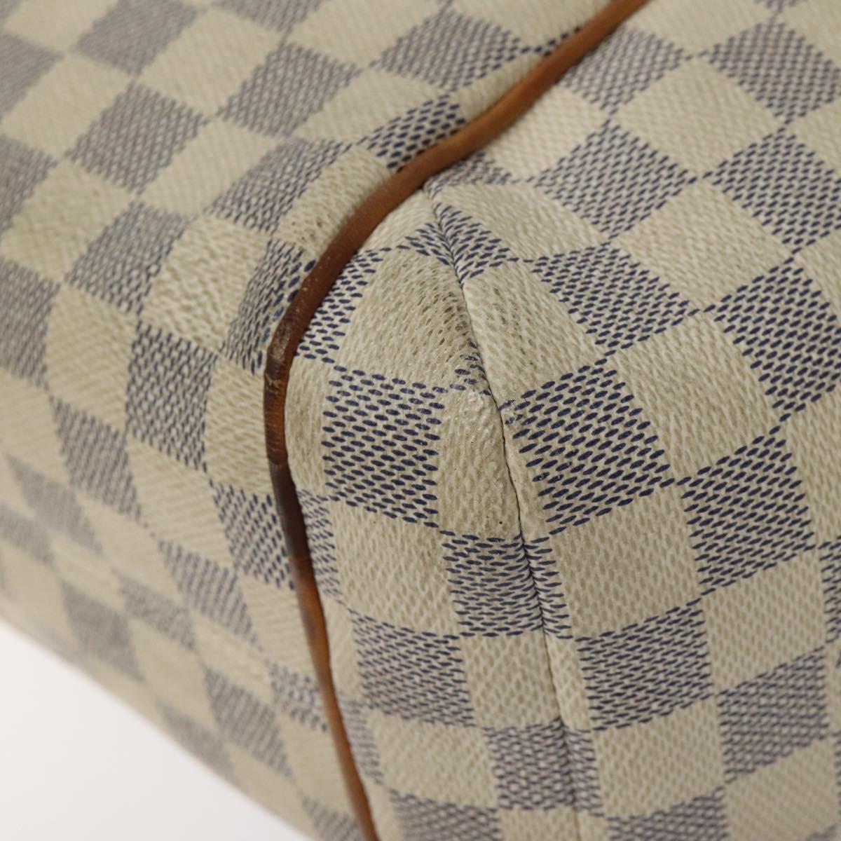 LOUIS VUITTON Damier Azur Totally PM Tote Bag N51261 LV Auth 122998