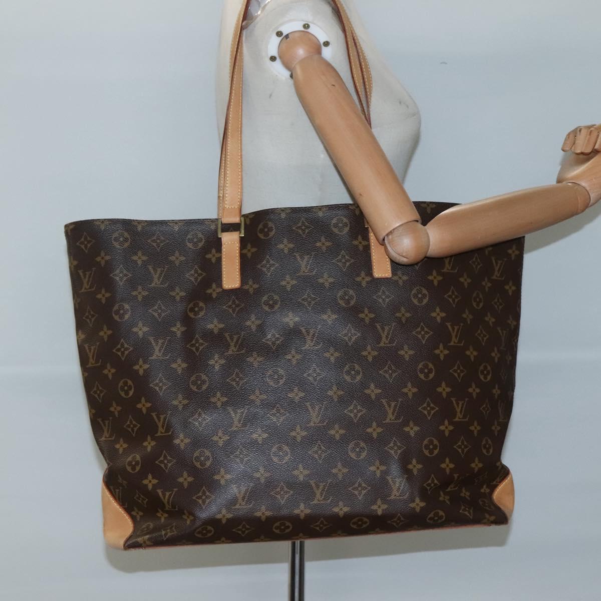 LOUIS VUITTON Monogram Cabas Alto Tote Bag M51152 LV Auth 123004