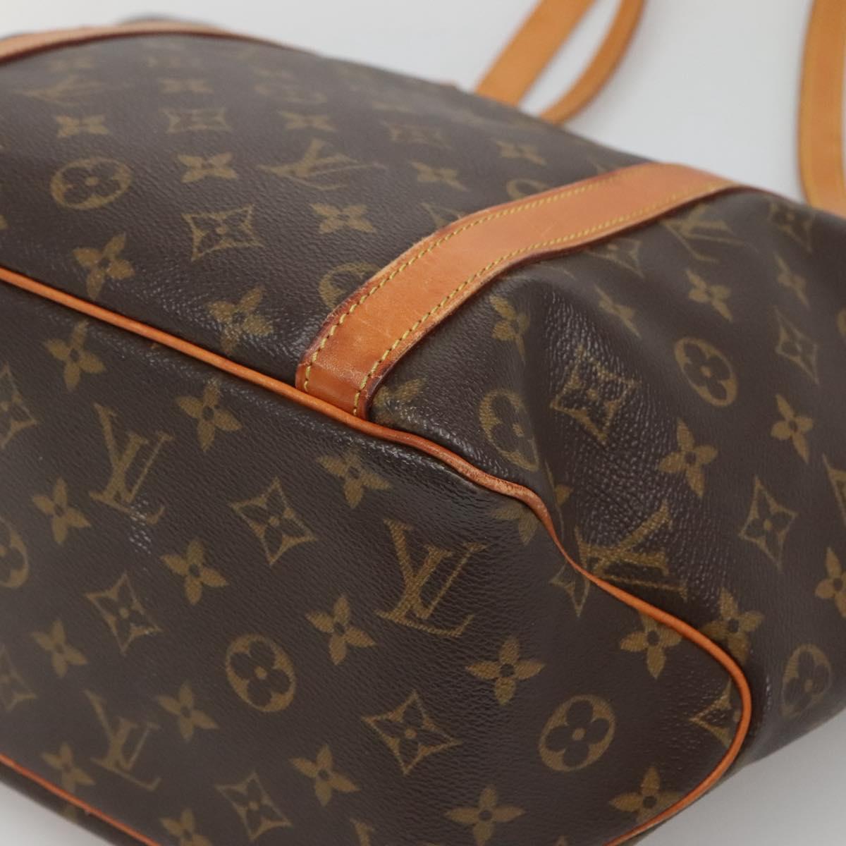 LOUIS VUITTON Monogram Sac Shopping Tote Bag M51108 LV Auth 123056